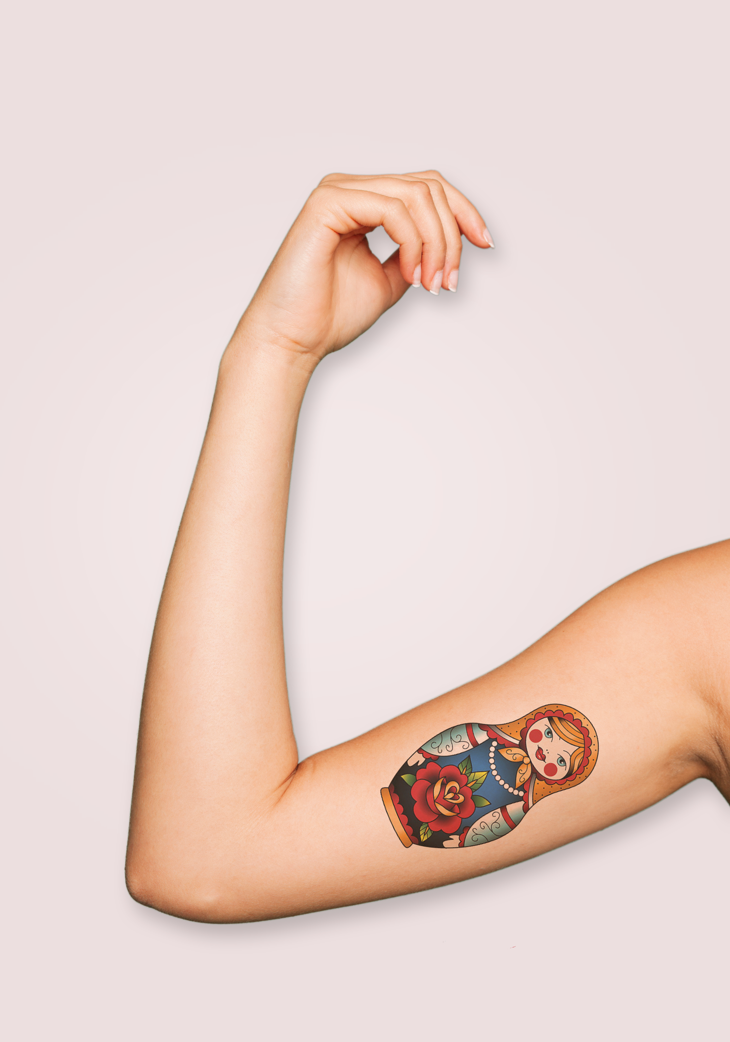 Tatouage Poupée Russe Vintage - Édition Limitée