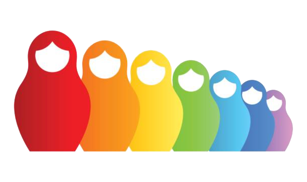 Tatouage Rainbow Russian Dolls