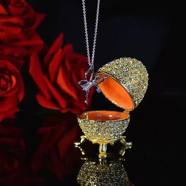 ŒUF DE FABERGÉ IMPÉRIAL AURORA - RÉPLIQUE EXCLUSIVE