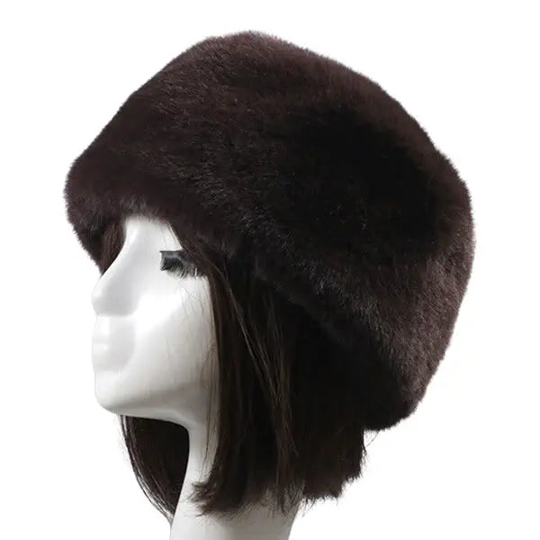 Bonnet Russe Femme Gris Charbon