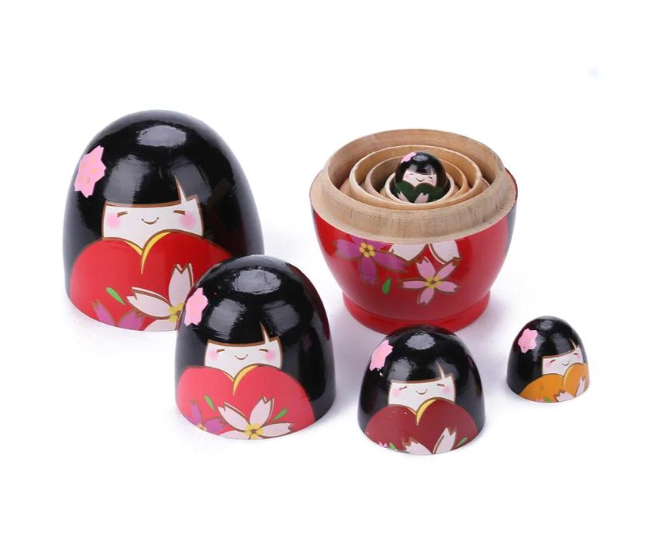 Poupée Gigogne YAPON - Explorez la magie de l'artisanat japonais