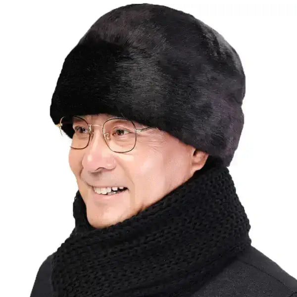 Chapeau Russe Homme Noir - Élégance Authentique