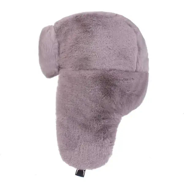 Chapka femme grise - Collection Exquise