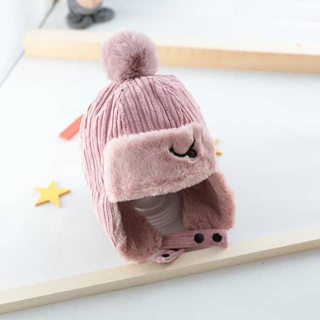 Chapka Enfant Fille Rose - Édition Limitée