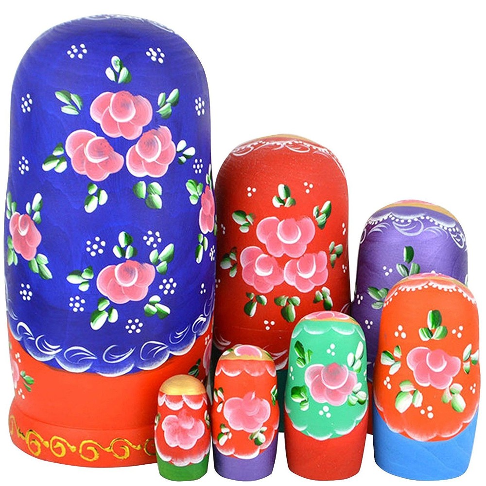 Poupée Russe Rose Cozy