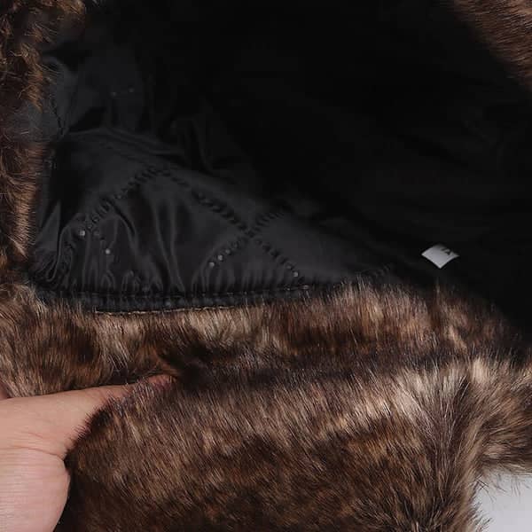 Chapka en Fourrure Marron