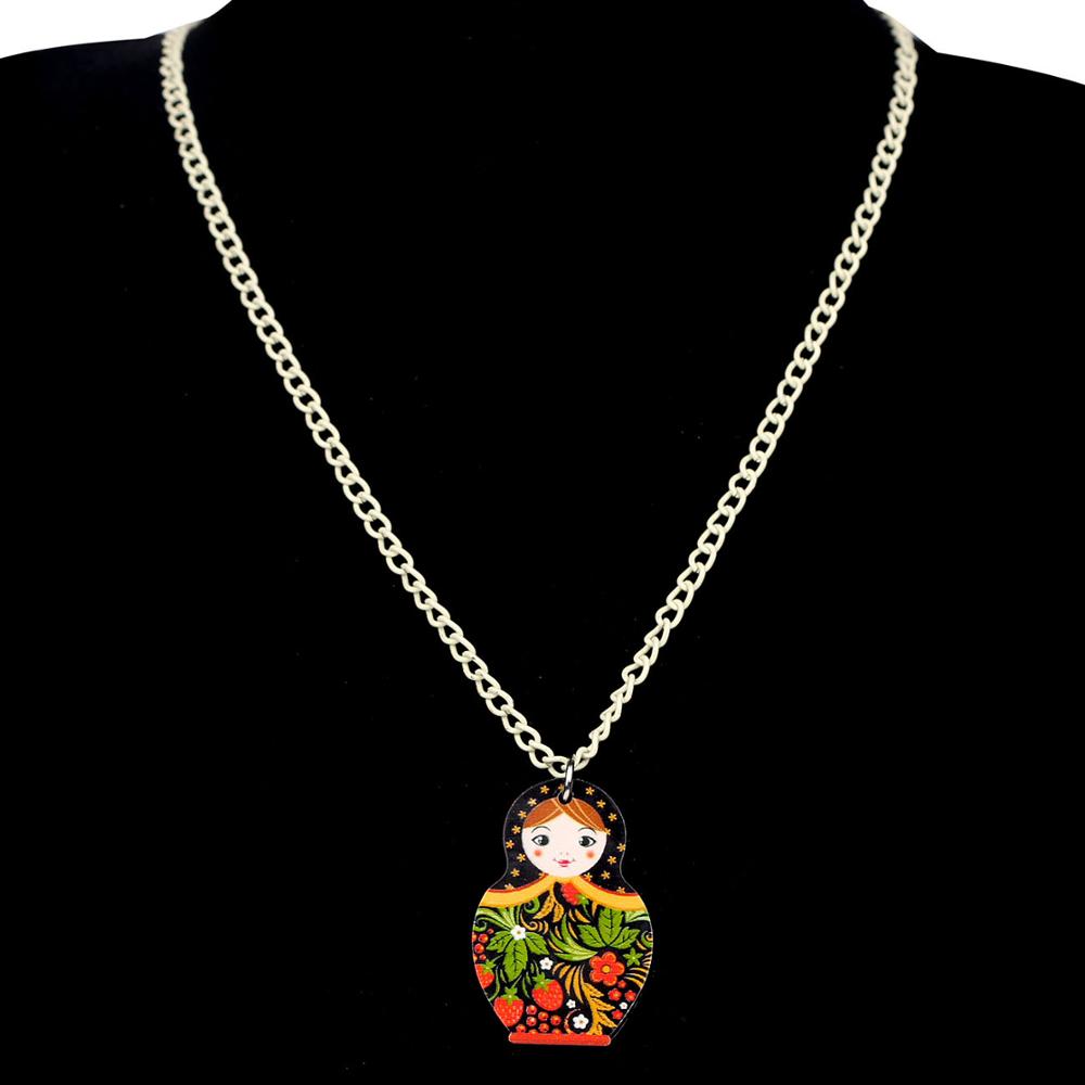 Collier Matriochka par ANAELLE
