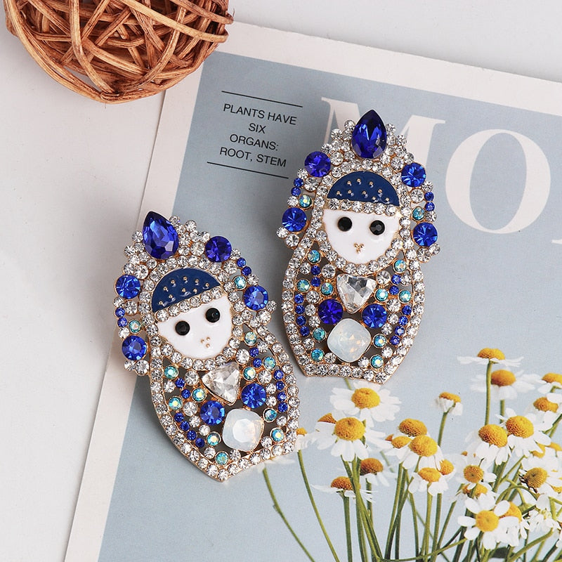Boucles d'Oreilles Matriochka by AURÉLIE
