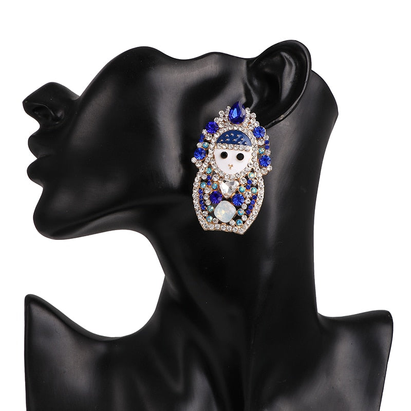 Boucles d'Oreilles Matriochka by AURÉLIE