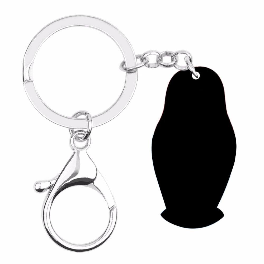 Porte-clés Poupée Russe Sourire - Collection Sourires Doux