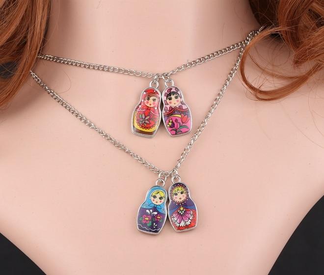 Pendentif Matriochka MORGANE - Collection Exclusive