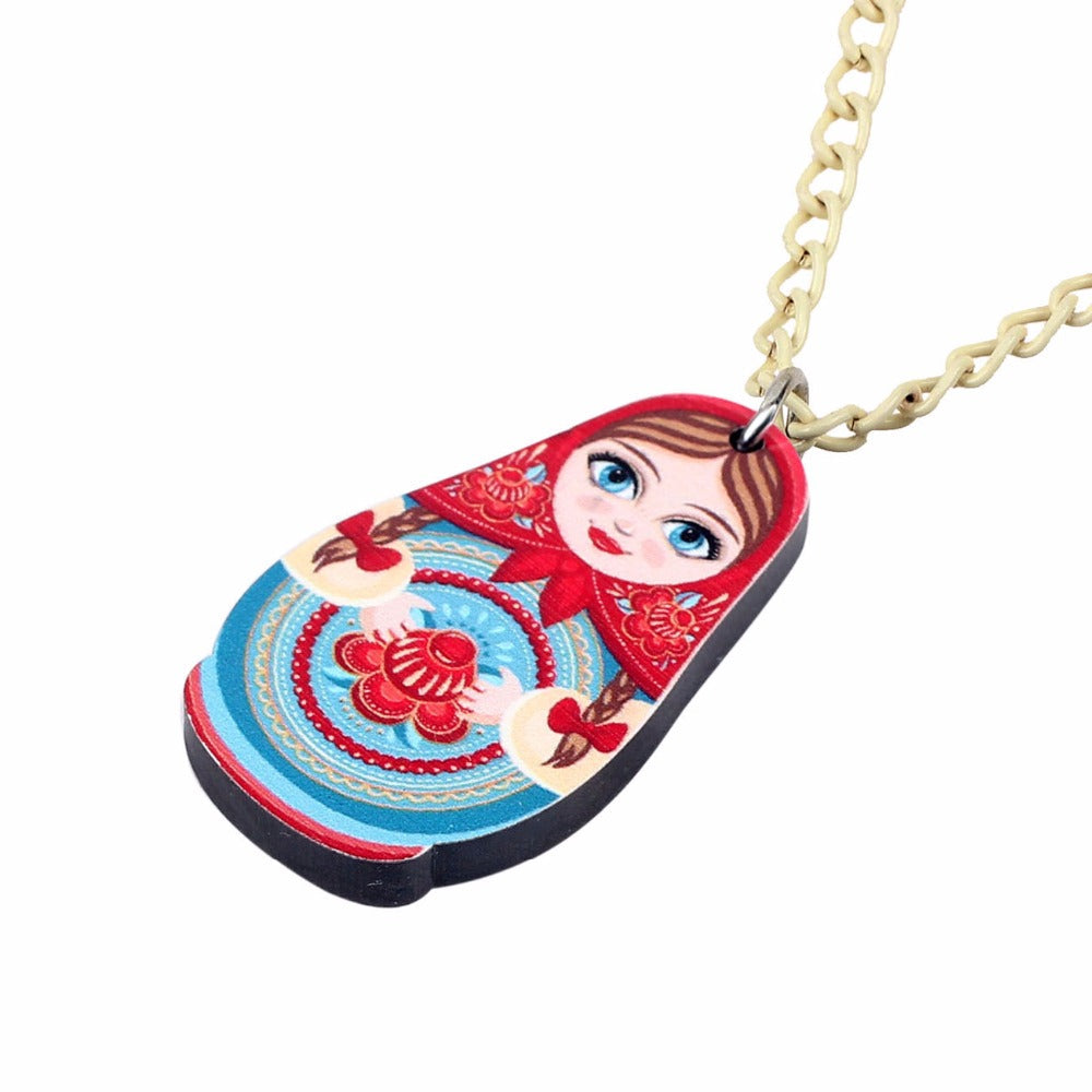 Collier Matriochka par SOPHIE.