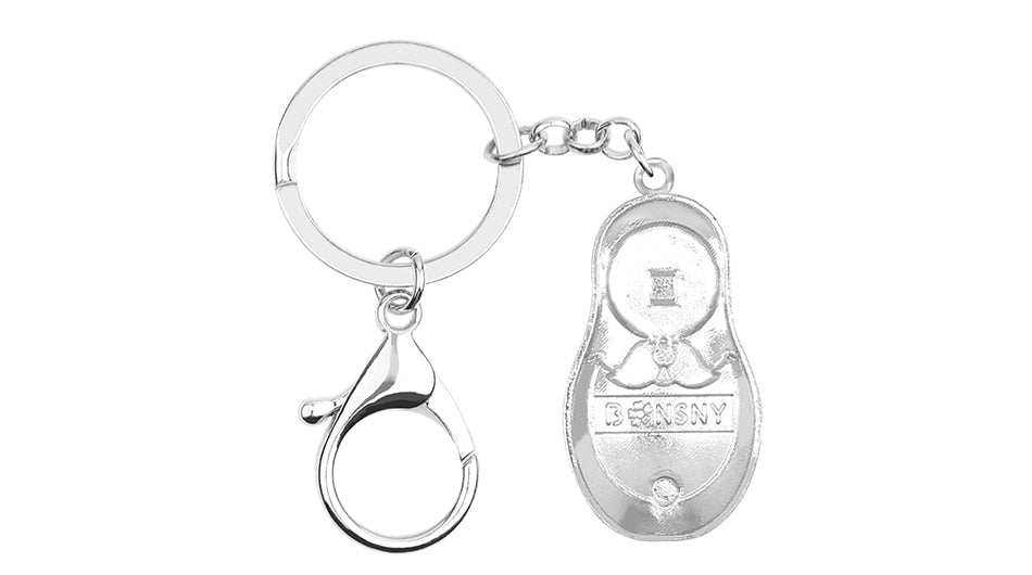 Porte-Clé Poupée Russe Jaune - Édition Spéciale