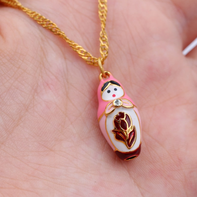 Collier Matriochka by CAROLINE