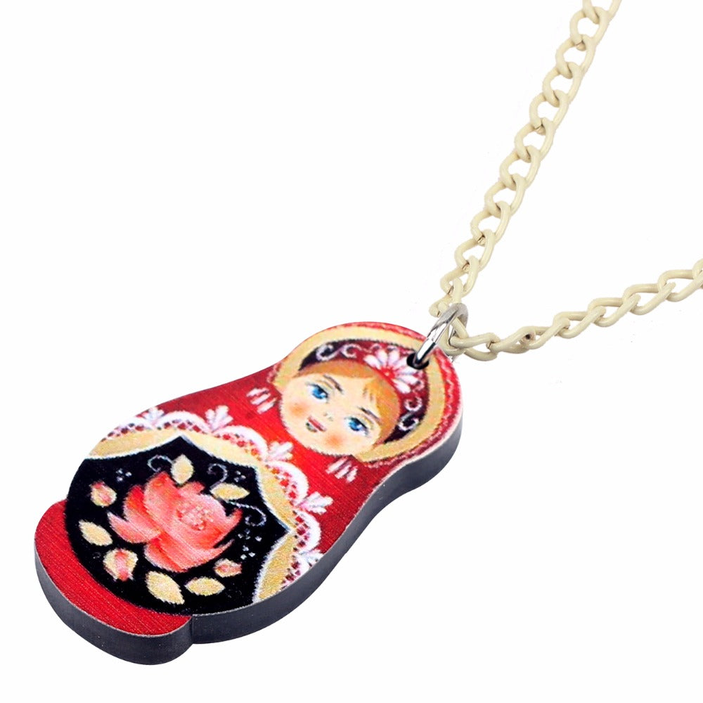 Collier Matriochka FLORENCE - Collection Élégance