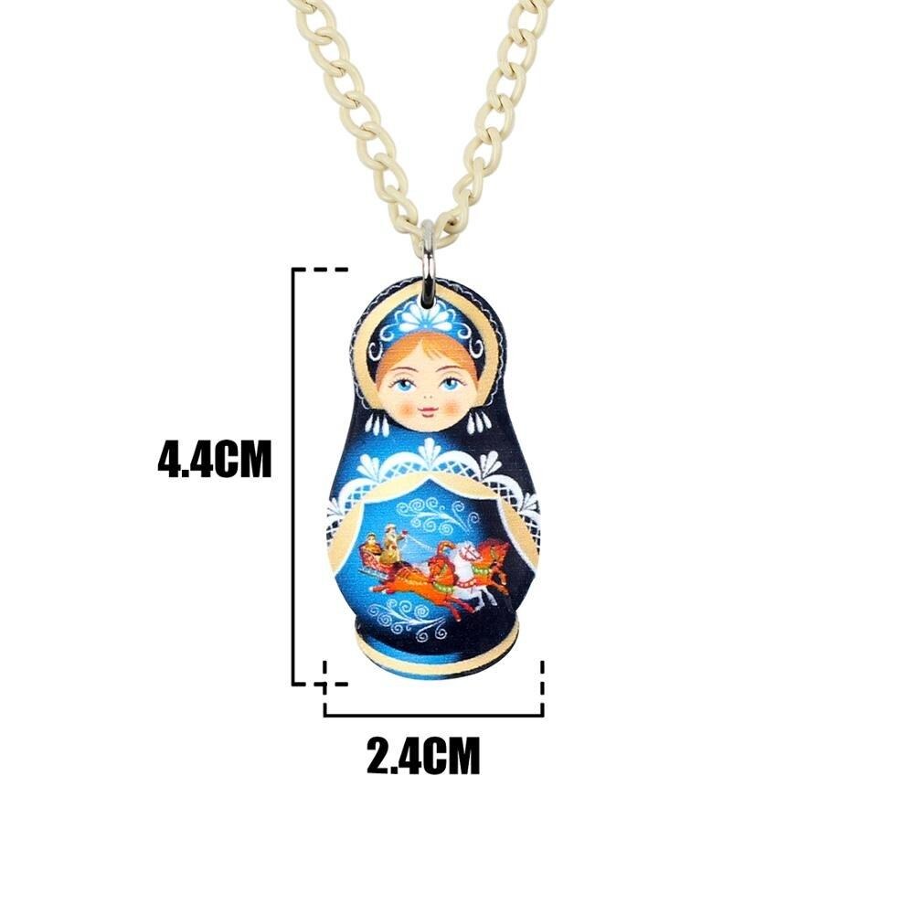 Collier Matriochka by CLAIRE