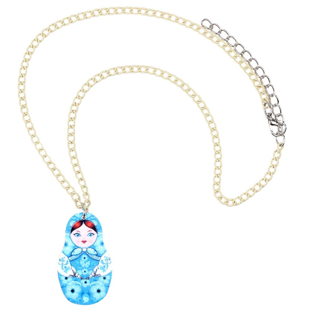 Collier Matriochka MARLÈNE - Édition Limitée