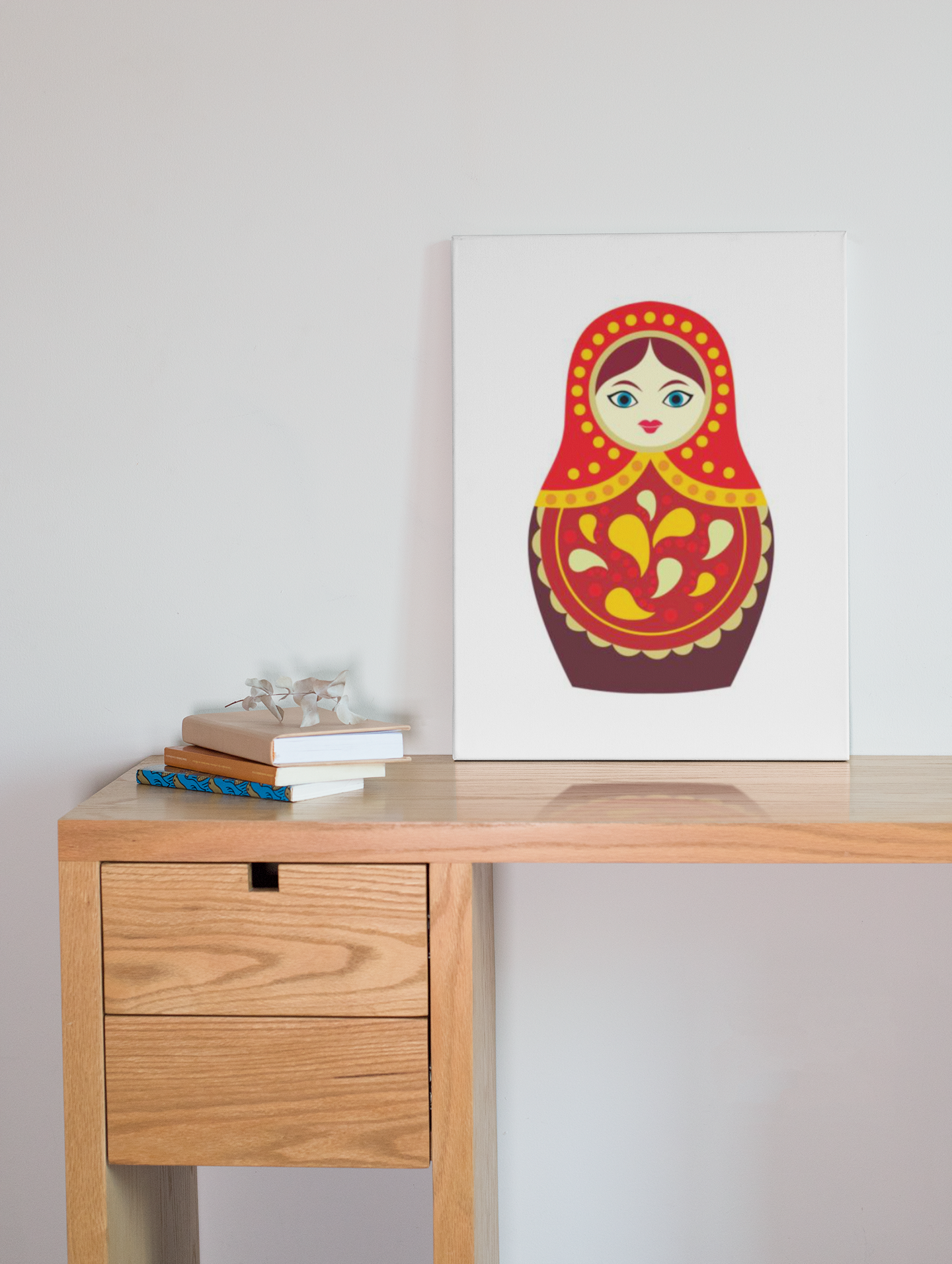 Poupée Russe Rouge - Collection Tableau