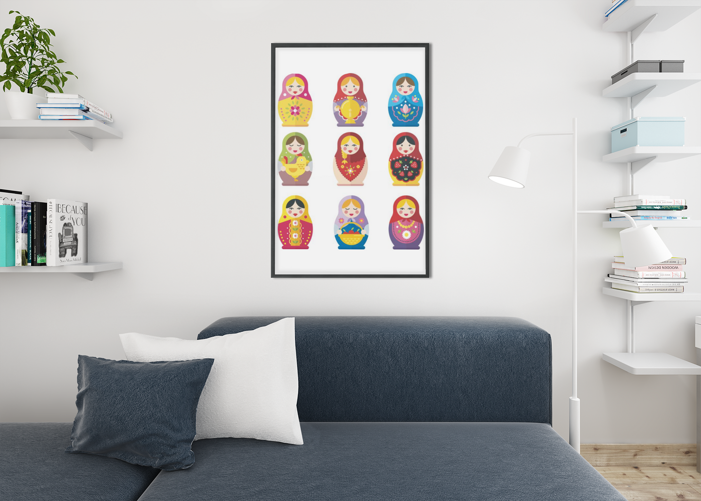Tableau Poupée Russe ColorPop