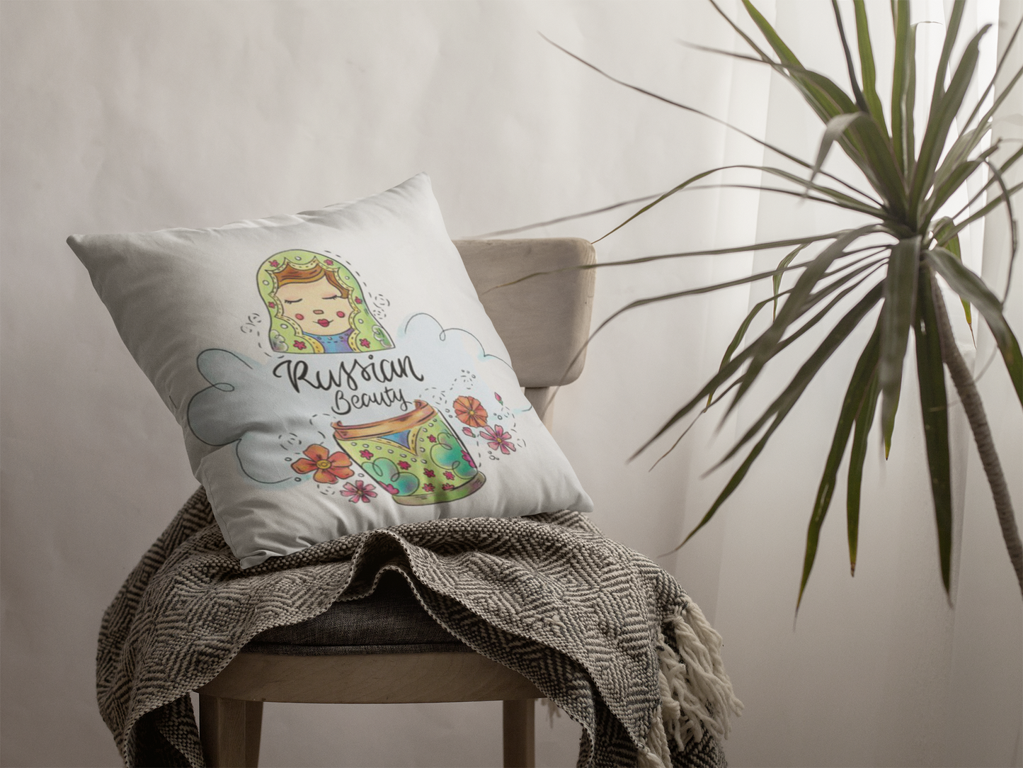 Coussin Matriochka Beaux Rêves