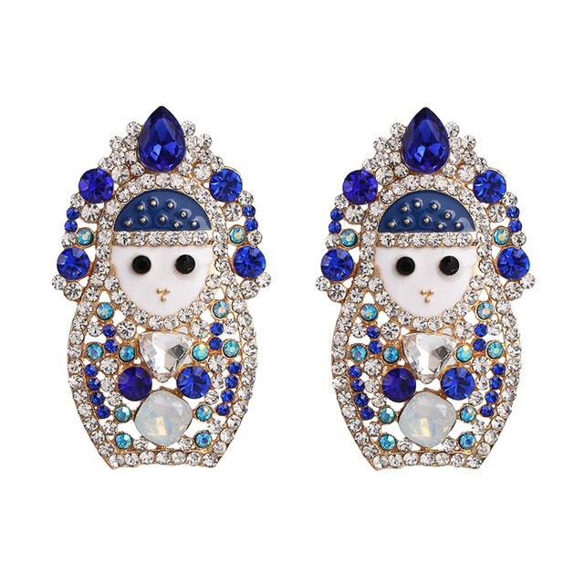 Boucles d'Oreilles Matriochka by AURÉLIE