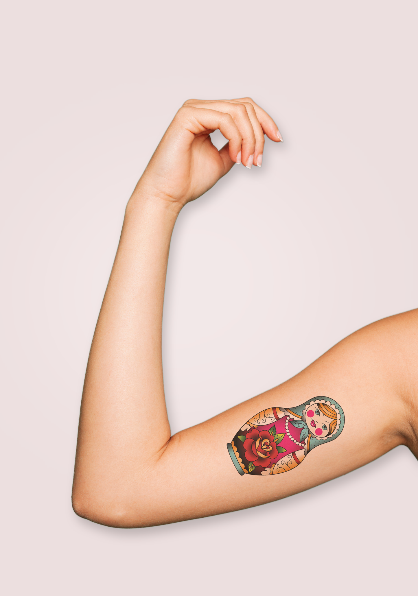 Tatouage Poupée Russe Vintage
