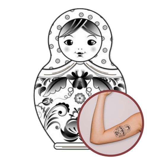 Tatouage Poupée Russe Design Studio