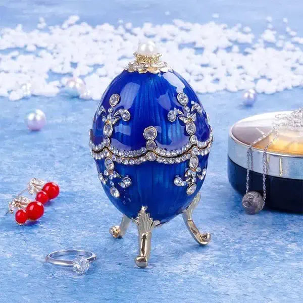 ŒUF CÉLESTE ÉMERAUDE DE FABERGÉ