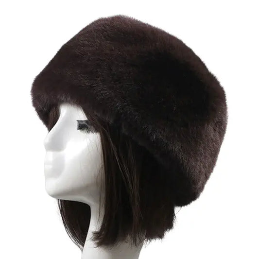 Bonnet Russe Femme Gris Charbon