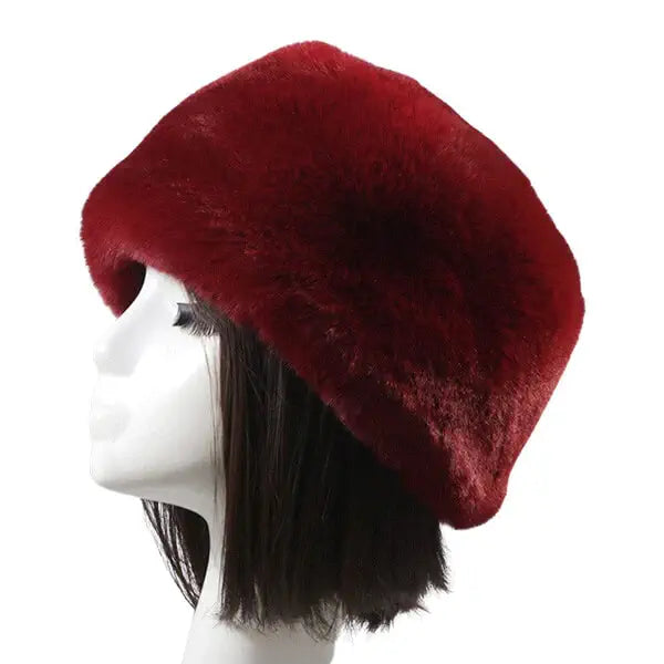 Bonnet Russe Femme Rouge - Collection Élégance Russe