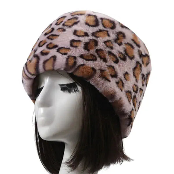 BONNET RUSSE FEMME TACHETÉ - Collection Hiver 2022