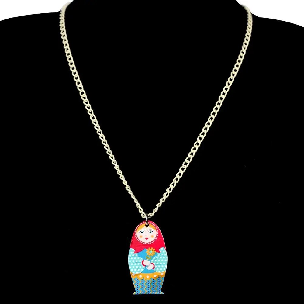 Collier matriochka Eva Collection