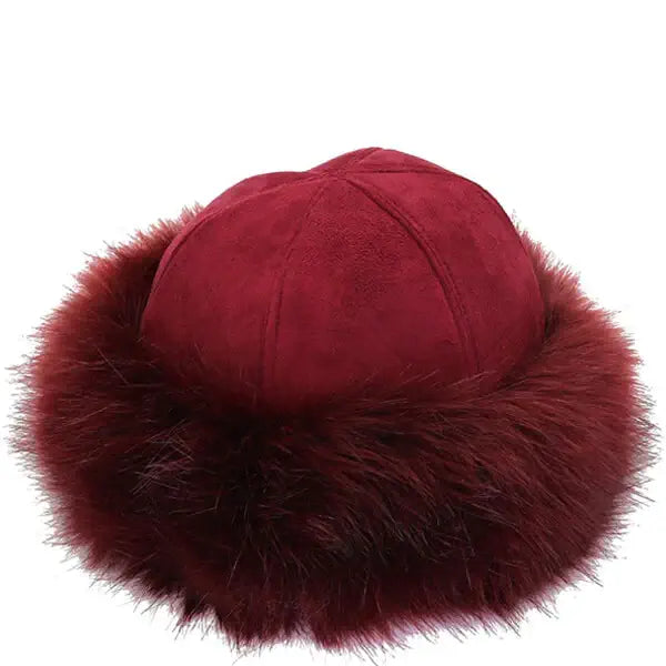 CHAPEAU EN FAUSSE FOURRURE RUSSE PARFAIT
