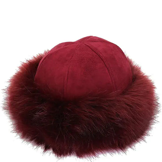 CHAPEAU EN FAUSSE FOURRURE RUSSE PARFAIT