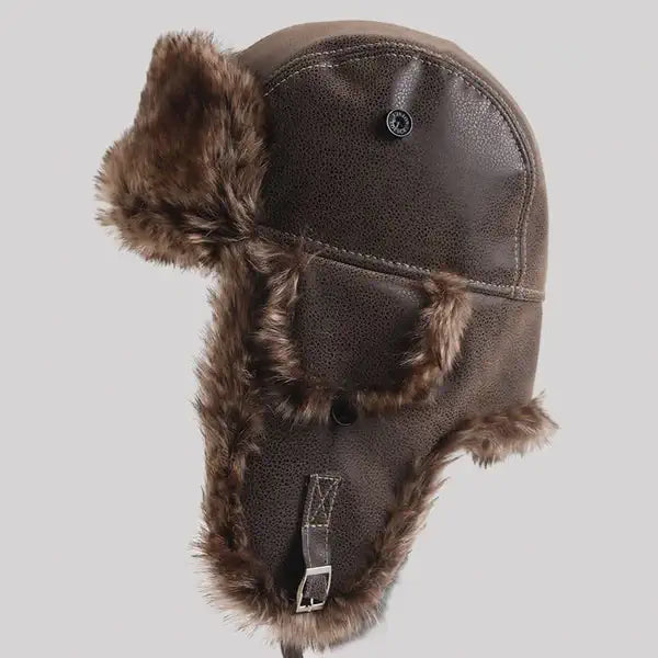 Chapka en Fourrure Marron