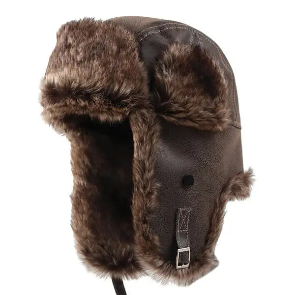 Chapka en Fourrure Marron