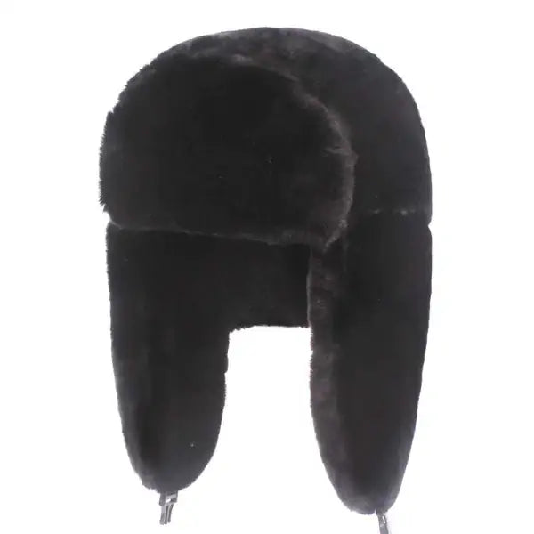 Chapka Femme Noire - Collection Élégance