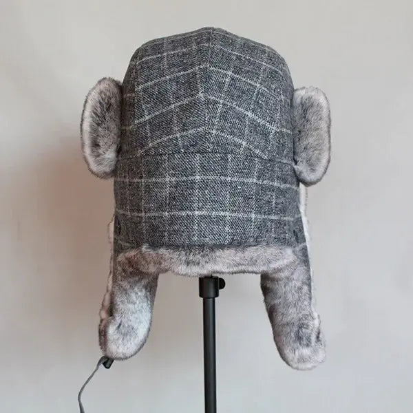 CHAPKA GRISE - La touche russe par excellence