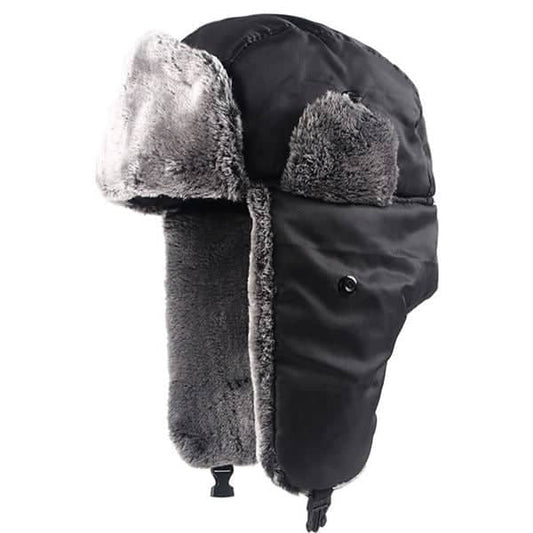 CHAPKA NOIRE POUR HOMME
