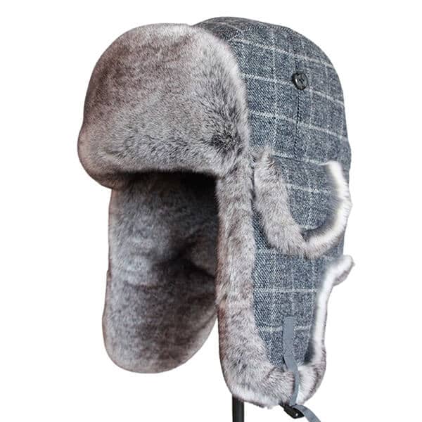 CHAPKA GRISE - La touche russe par excellence