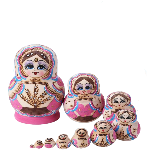 Matriochka DIANA - Le Monde de l'Artisanat Russe