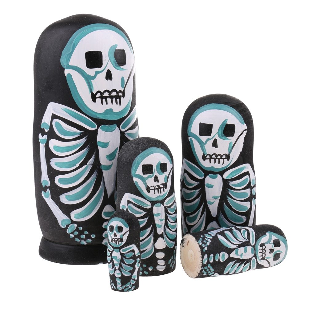Poupée Gigogne SKELETIQUE