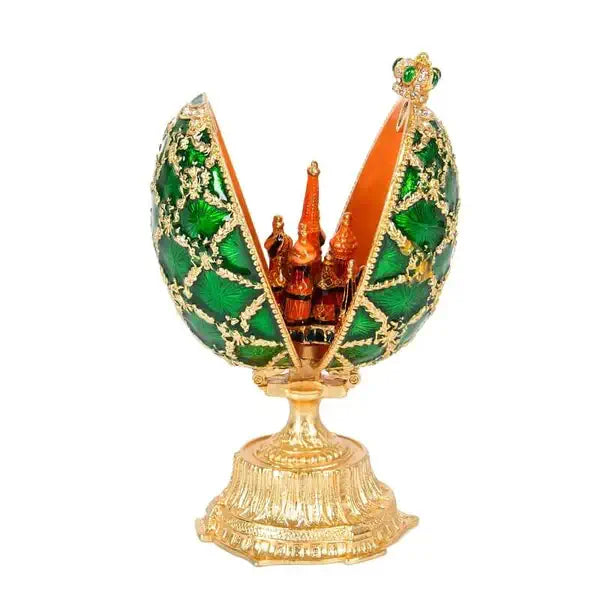 ŒUF DE FABERGÉ ÉMERAUDE ROYAL - COLLECTION EXCLUSIVE