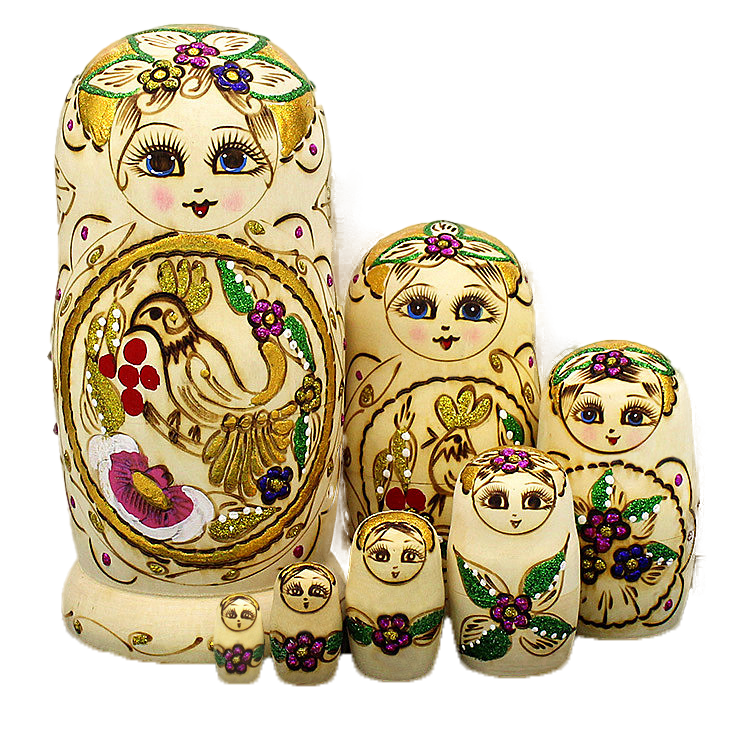 Poupée Russe MAYA - Artisanat Traditionnel de Qualité