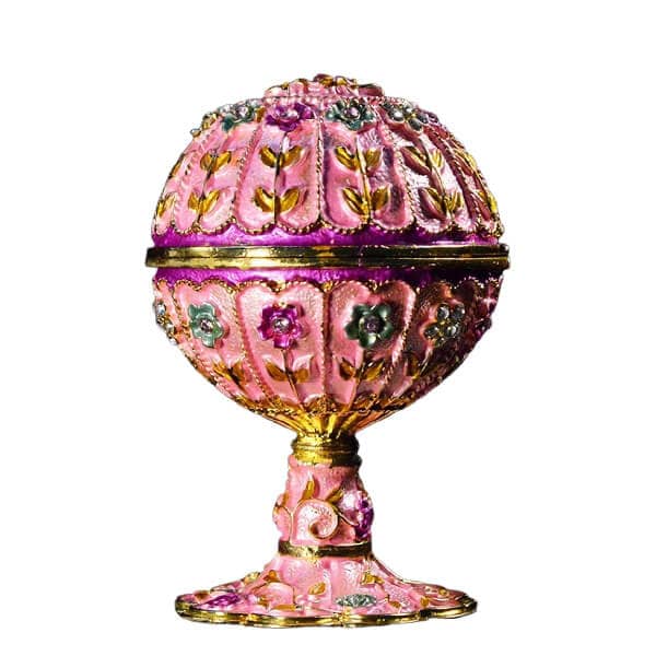 Réplique d'Œuf de Fabergé en Morganite