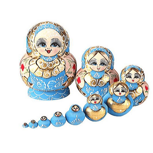MAVRA Matriochka - L'art de l'artisanat russe.
