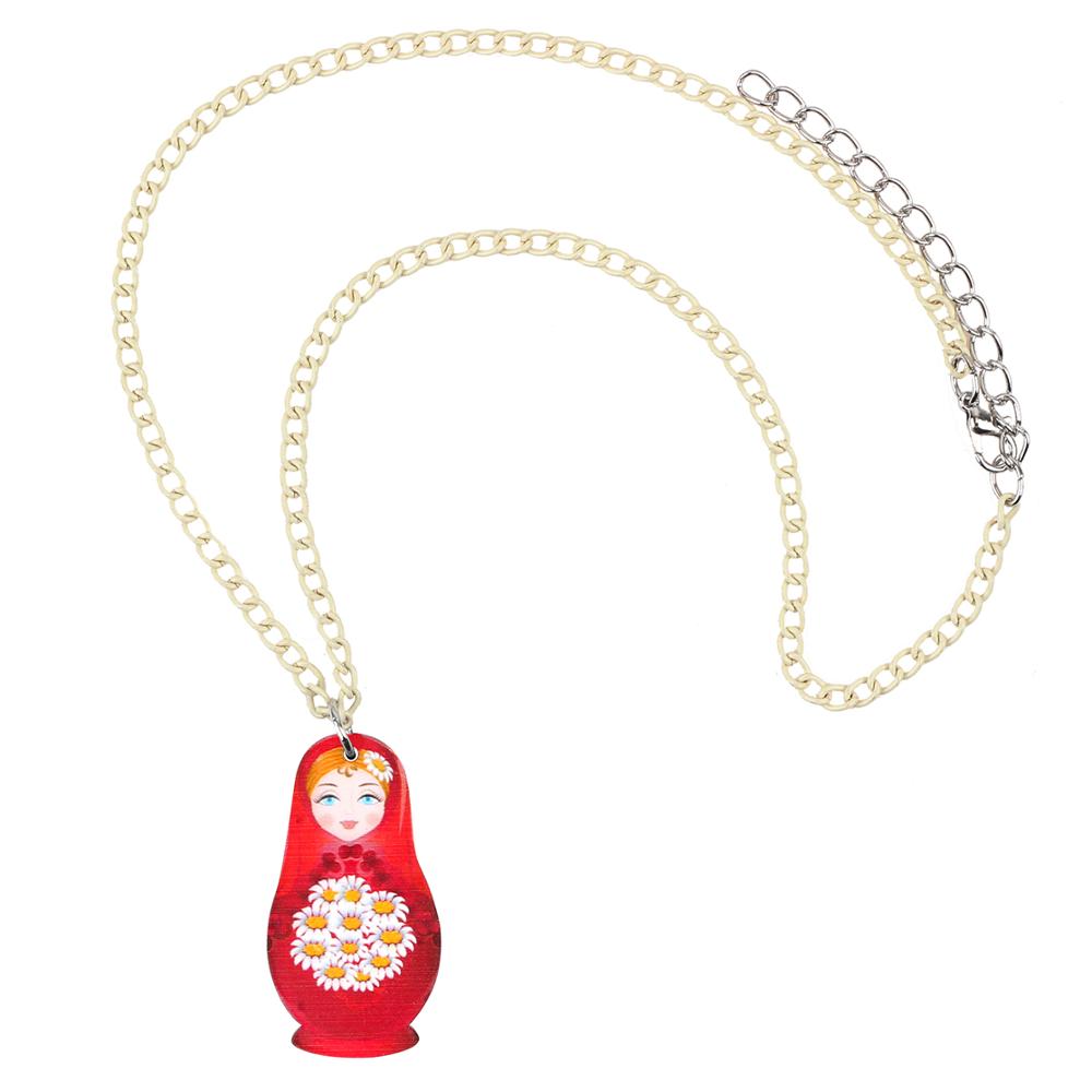 Collier Matriochka AUDREY - Collection Exclusive