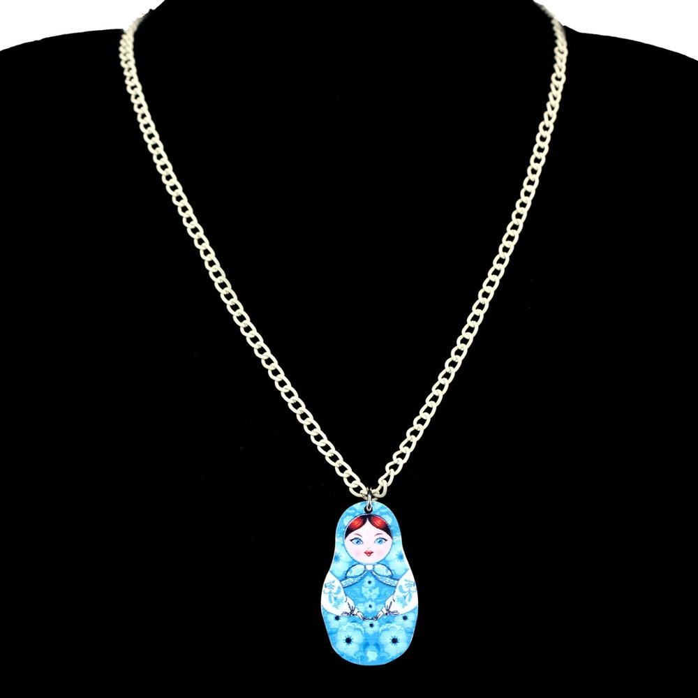 Collier Matriochka MARLÈNE - Édition Limitée