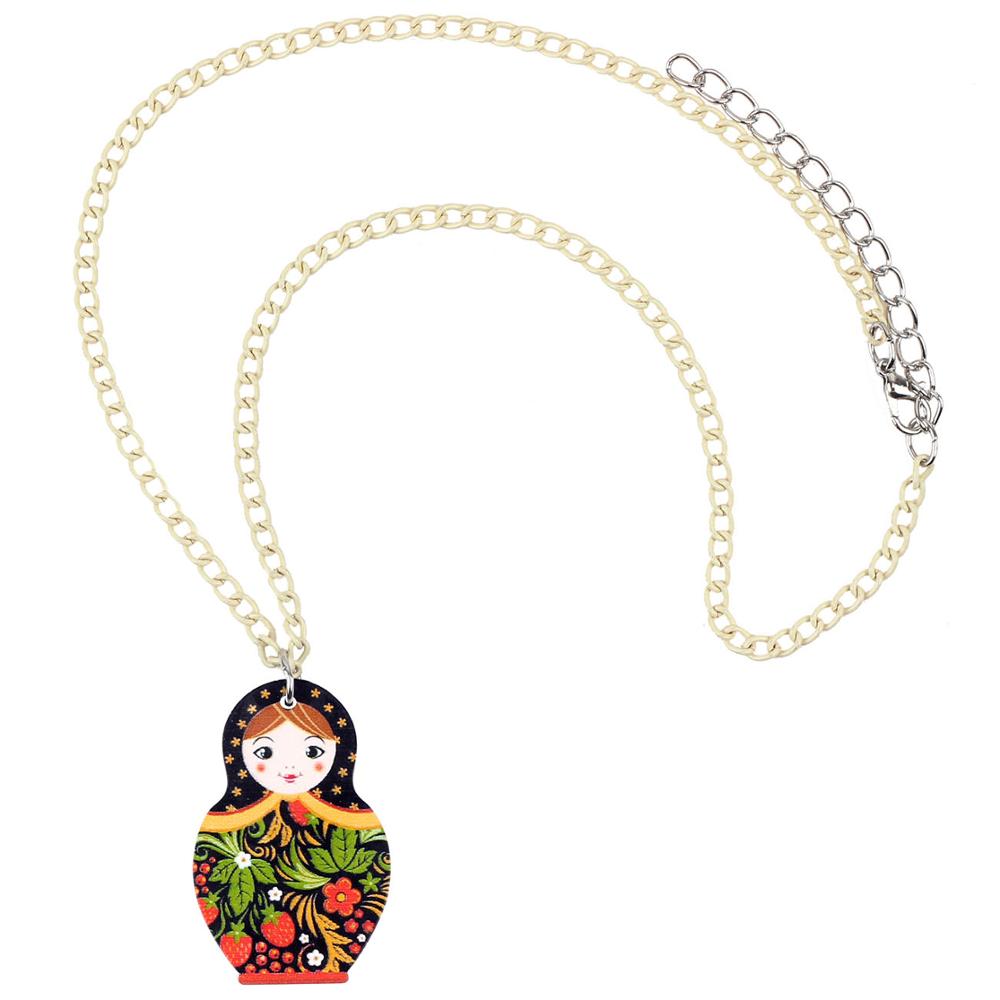 Collier Matriochka par ANAELLE