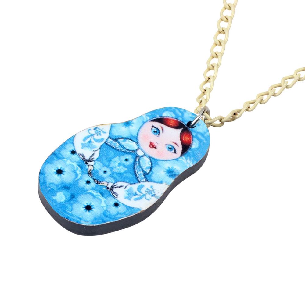 Collier Matriochka MARLÈNE - Édition Limitée